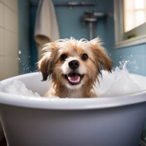 Bathing Your Dog During Winter