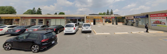 dog grooming salon front