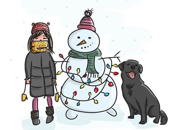 winter care for dogs